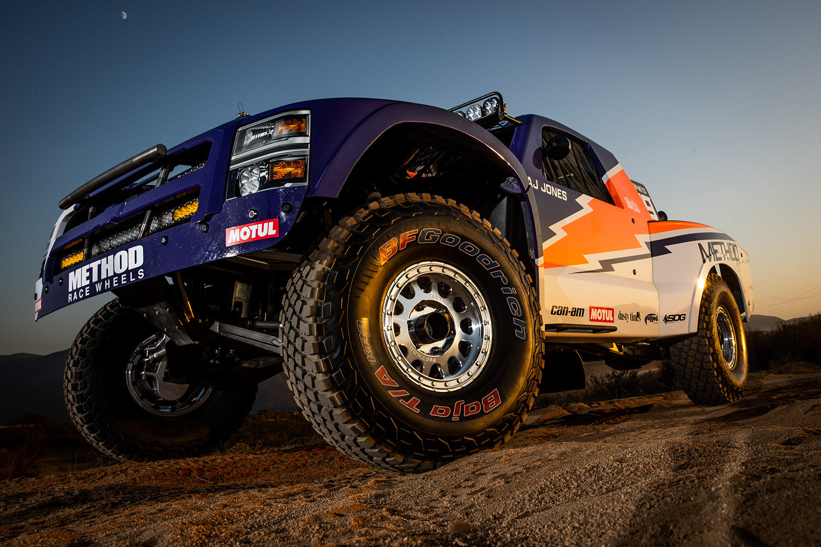 Jesse Jones Mason Motorsports AWD Trophy Truck with Method Race Wheels