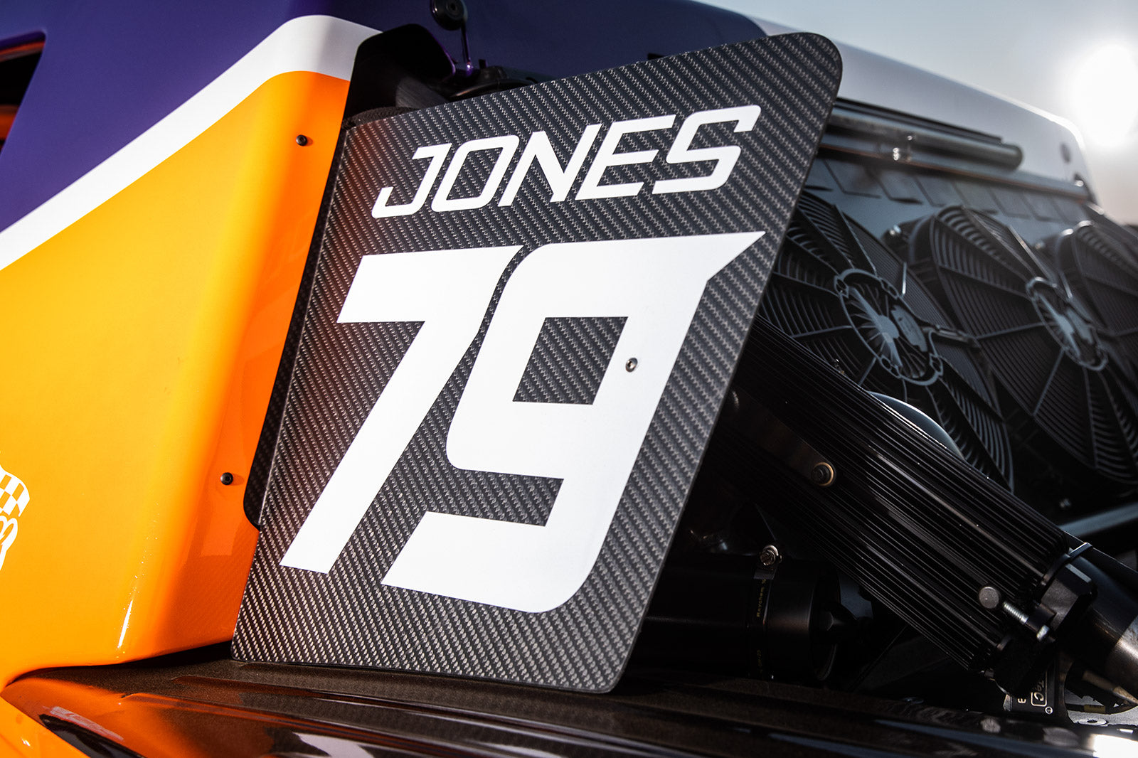 AJ Jones AWD Mason motorsports Trophy Truck in Chevy Lightning livery