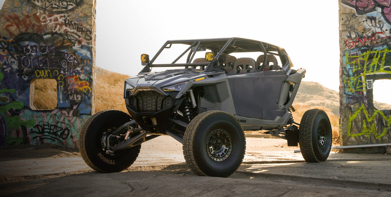 OFF-ROAD BEAST: POLARIS RZR TURBO R