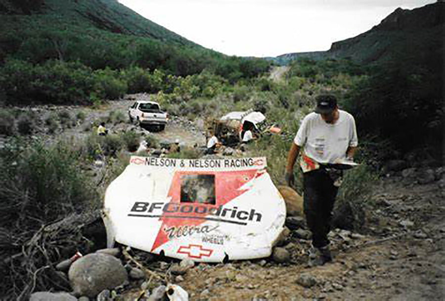 Jimmie Johnson Baja 1000 Crash