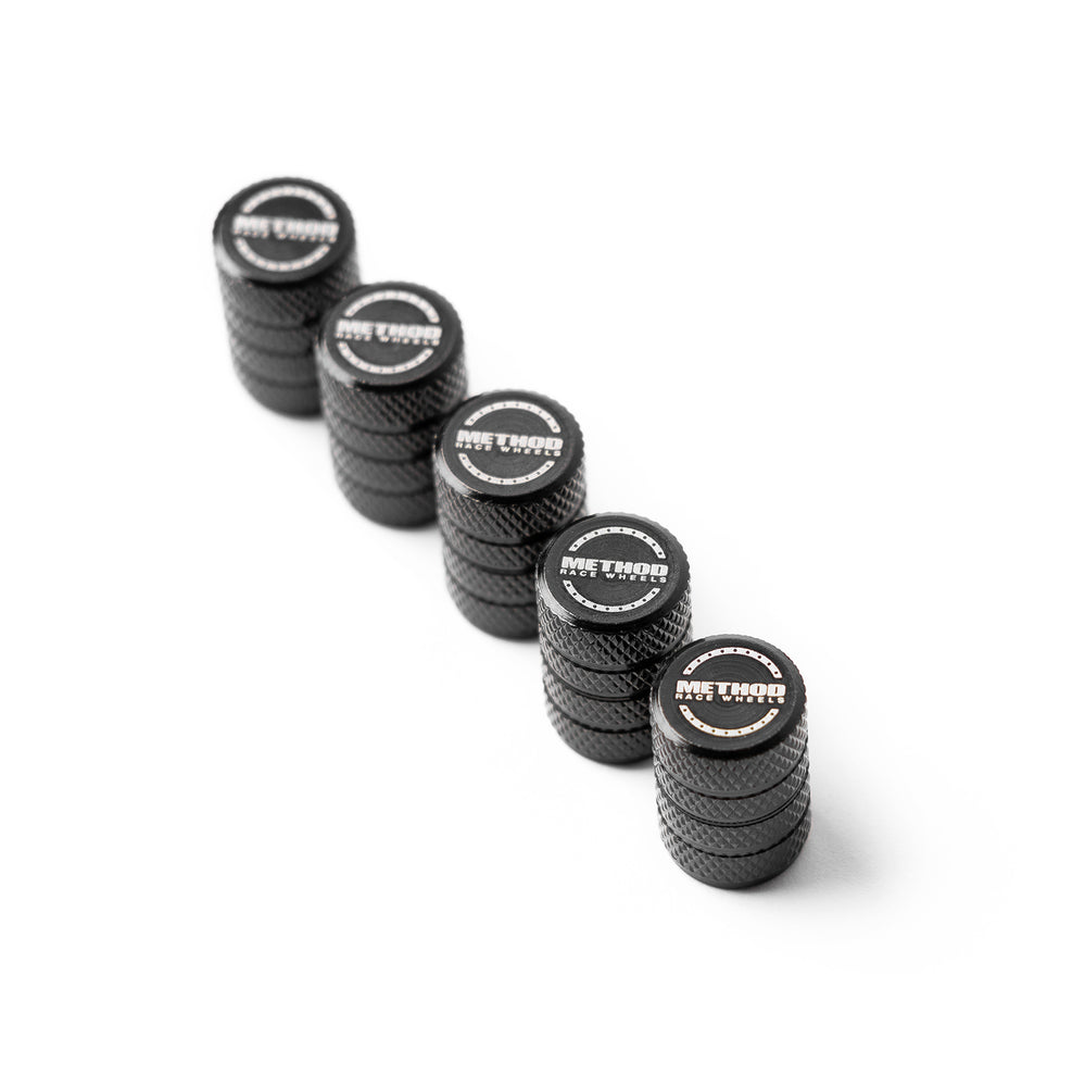 Valve Stem Caps | Method | Black 5-pack